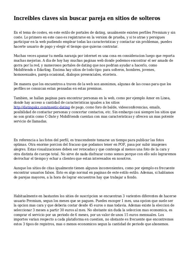 no hay sitios de citas de pago es no hay sitios de citas de pago es